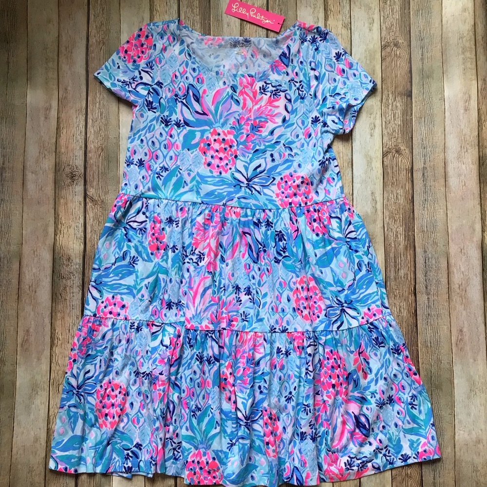 NWT Lilly Pulitzer Geanna Dress Party Princess